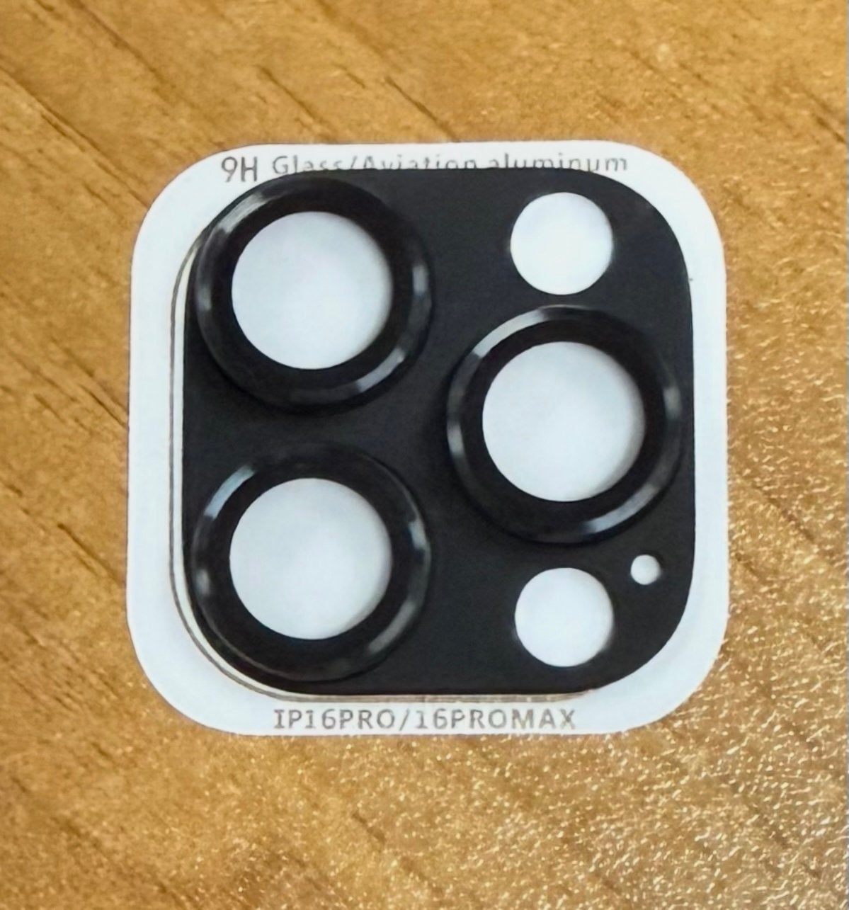 APPLE IPHONE 16 PRO / PRO MAX CAMERA LENS PROTECTOR ZWART, Camerabeschermer, Zwart, Nieuw, Ophalen of Verzenden
