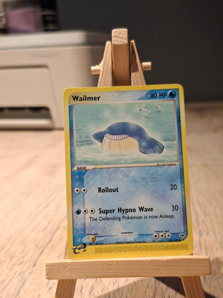 Wailmer 83, Hobby en Vrije tijd, Verzamelkaartspellen | Pokémon, Ophalen of Verzenden, Zo goed als nieuw