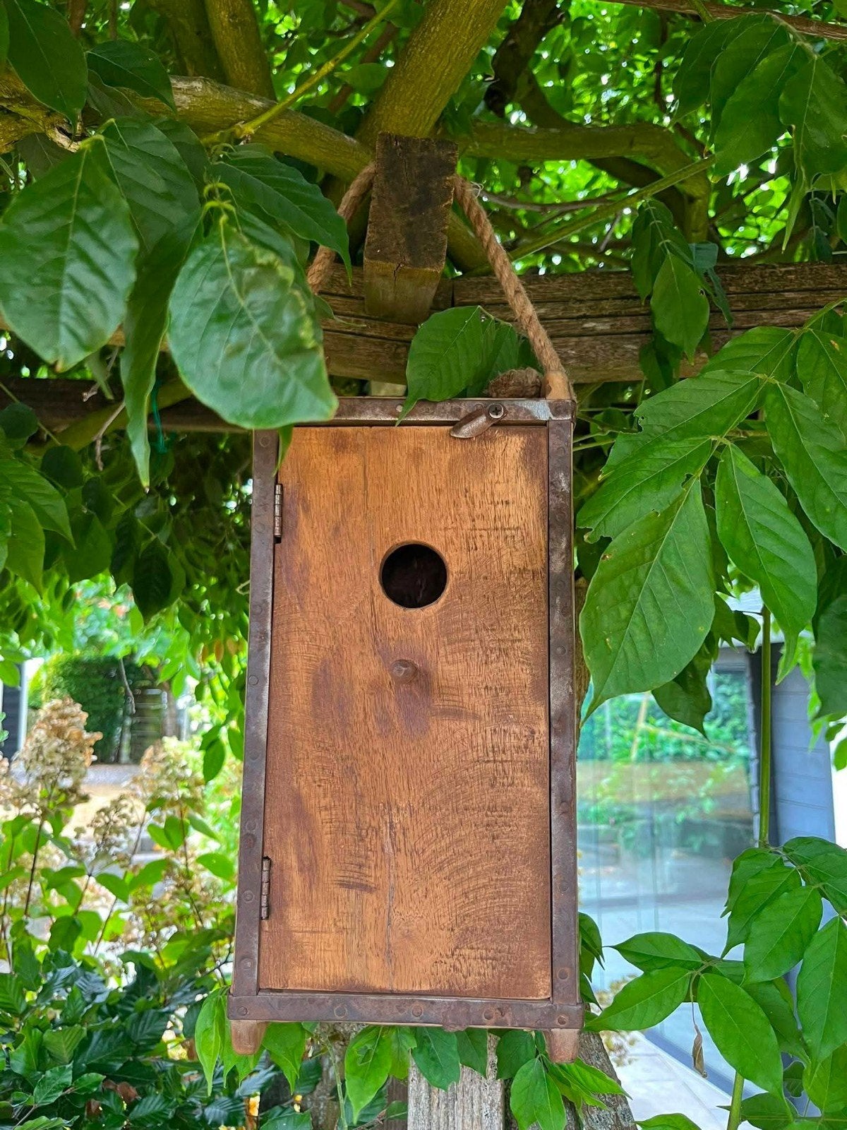 Steenmal vogelhuisje sober,landelijk,tuin, Nieuw, Ophalen of Verzenden, X, X