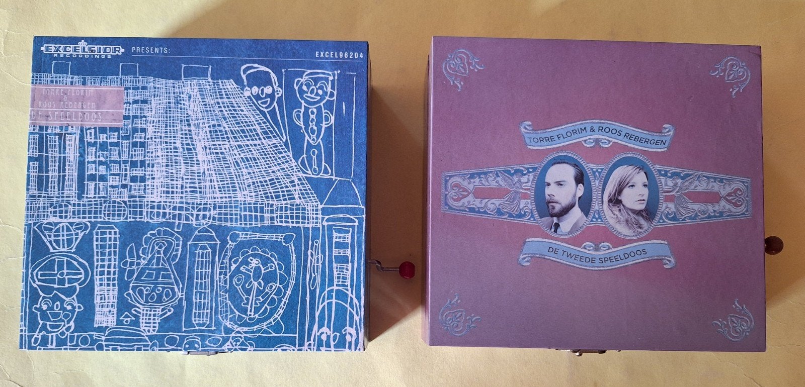 Torre Florim & Roos Rebergen - De Tweede Speeldoos (2x CD), Ophalen of Verzenden, Zo goed als nieuw, Boxset, Inclusief doosje