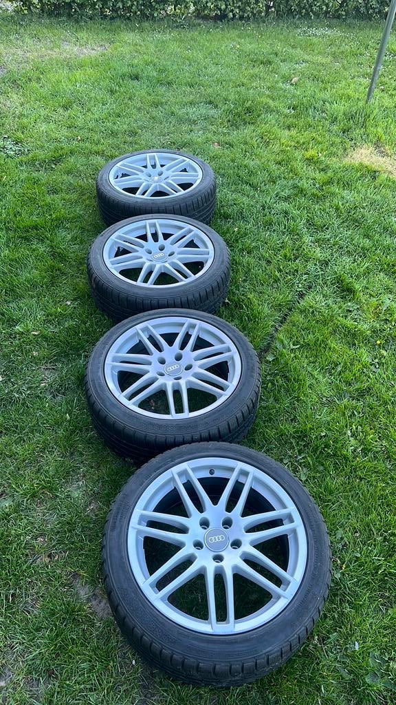 18 inch audi velgen, Auto-onderdelen, Banden en Velgen, Ophalen, 18 inch, Banden en Velgen, Winterbanden