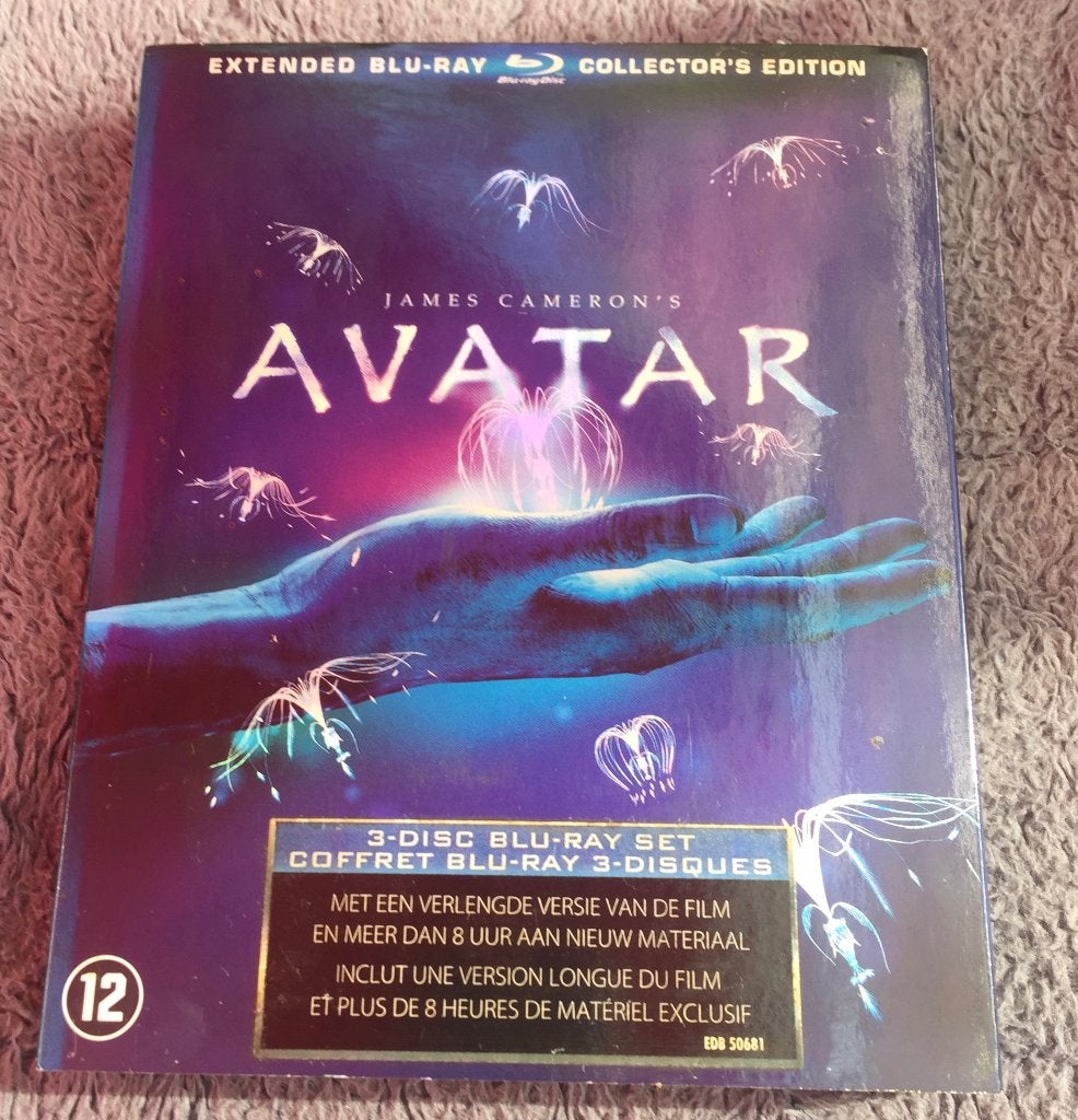 Avatar [3xBlue-Ray], Ophalen of Verzenden, Zo goed als nieuw, Science Fiction en Fantasy
