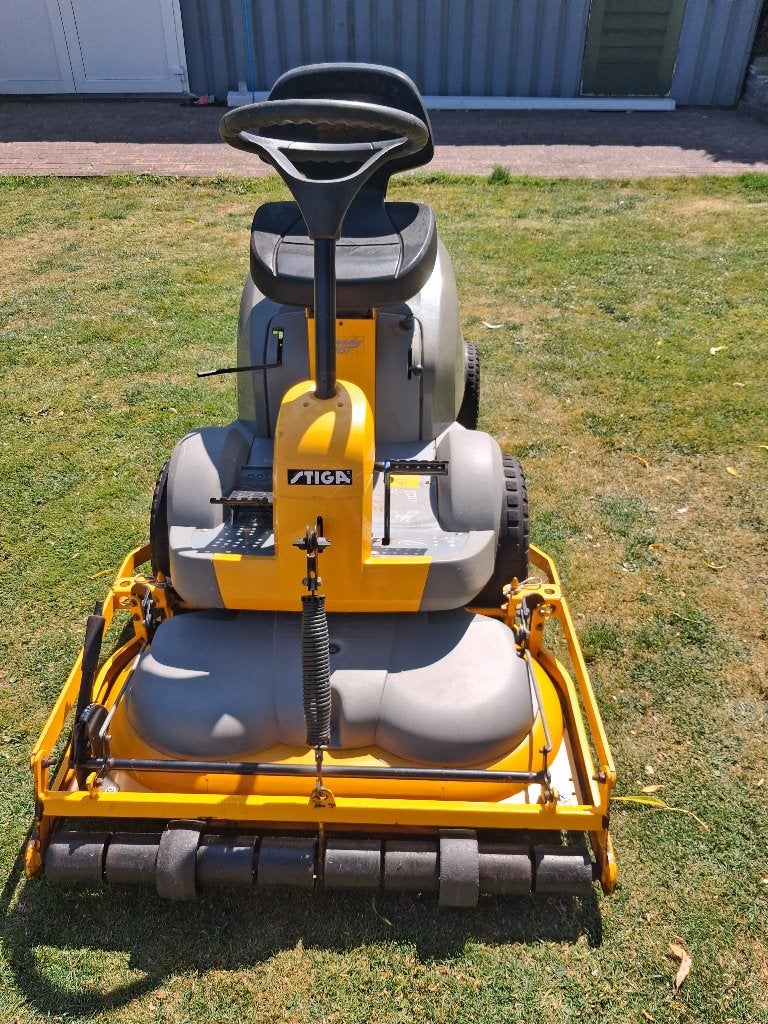 Stiga ready hydrostaat zitmaaier, Ophalen, Gebruikt, Stiga, Mulchfunctie