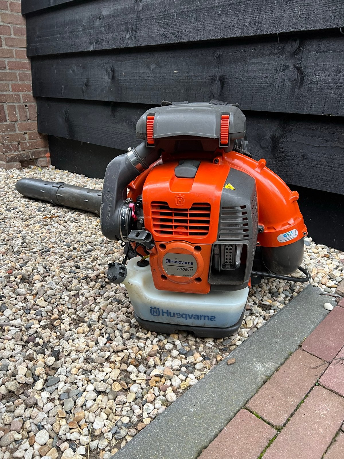 Husqvarna 570BTS Bladblazer - Krachtig en Betrouwbaar, Ophalen, Bladblazer