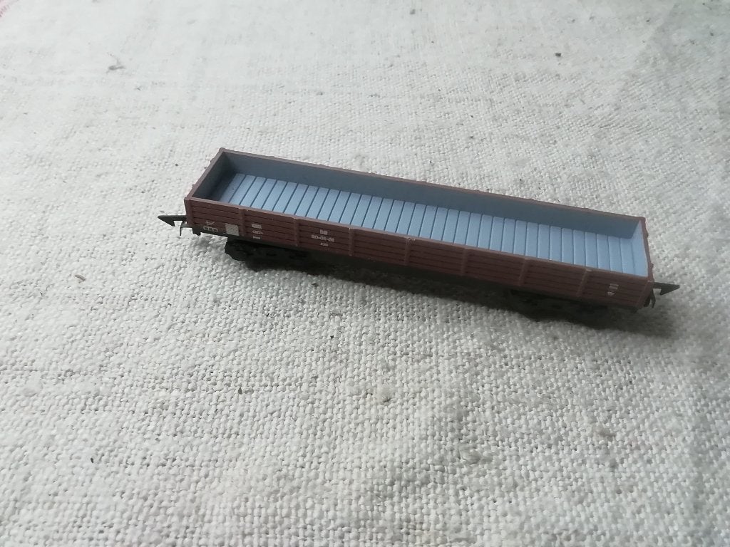 Piko Spur N vierachsiger Niederbordwaggon, Hobby en Vrije tijd, Gebruikt, Gelijkstroom, Verzenden, Wagon