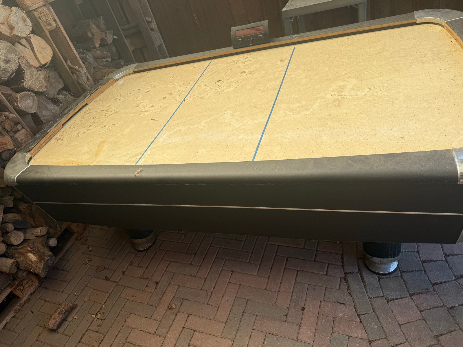 Power Jumper Airhockeytafel - Gebruikt, Sport en Fitness, Biljarten en Poolen, Ophalen, Gebruikt, Overige typen