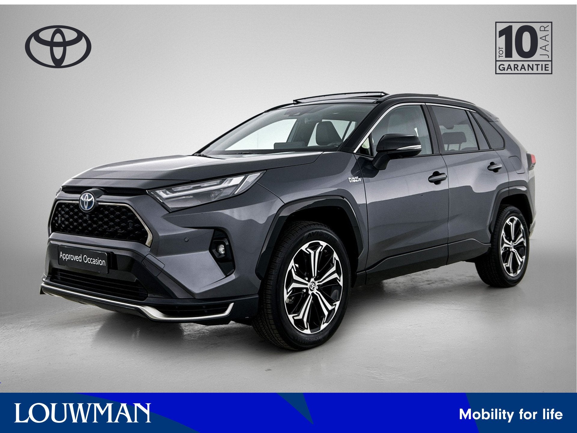 Toyota RAV4 2.5 Plug-in Hybrid AWD Bi-Tone Plus | Schuif/Kan