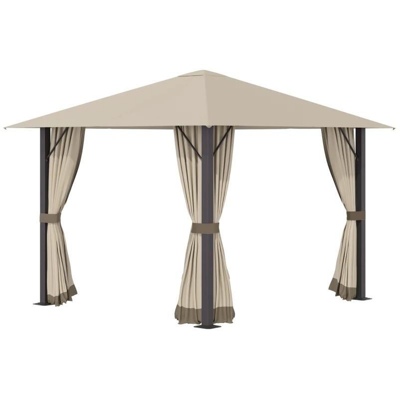 Paviljoen met Gordijnen, Tuin en Terras, Partytenten, Ophalen, Minder dan 4 meter, Nieuw, Paviljoen