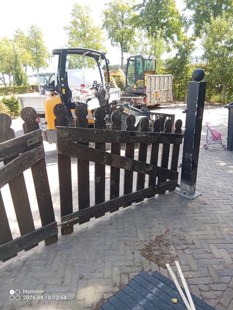 Hekwerk, Tuin en Terras, Tuinhekken en Hekwerk, Ophalen, Met poort, Gebruikt, Sierhekwerk