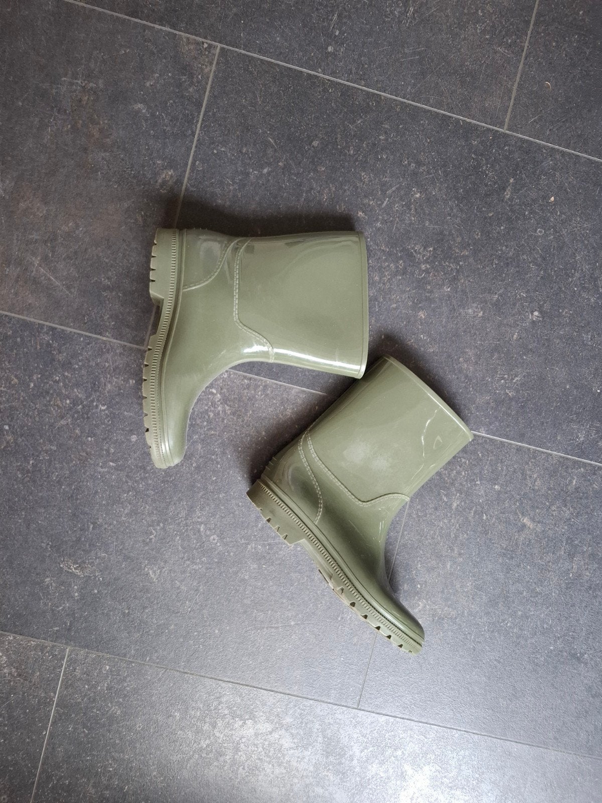 Groene regenlaarzen maat 36, Ophalen of Verzenden, Nieuw