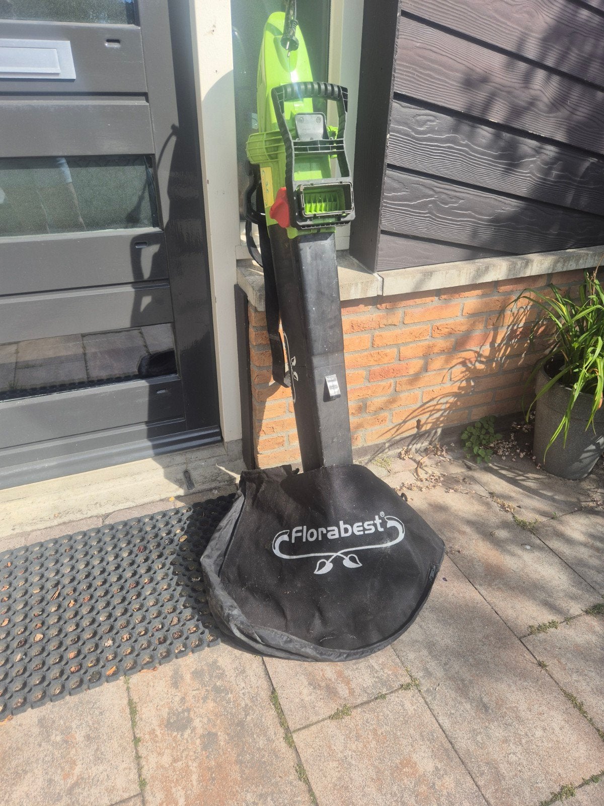 Florabest 3 in 1 elektrische bladblazer, Ophalen, Gebruikt, Florabest, Met opvangzak