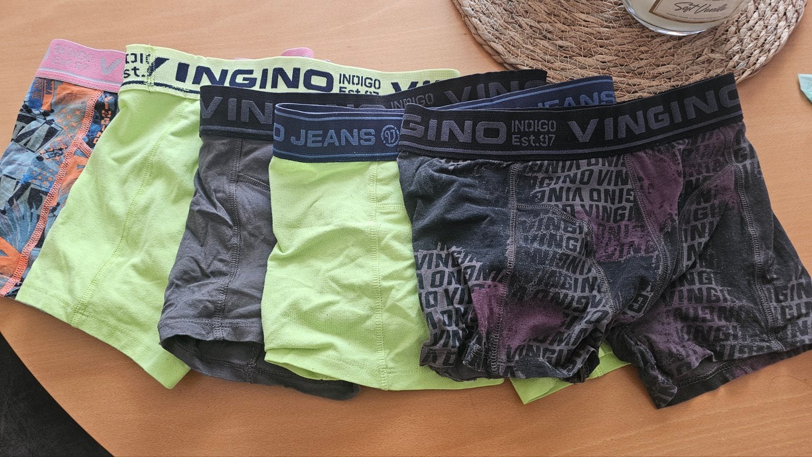 Vingino boxershorts 5x - Nieuwstaat, Verzenden, Zo goed als nieuw, Vingino, Jongen
