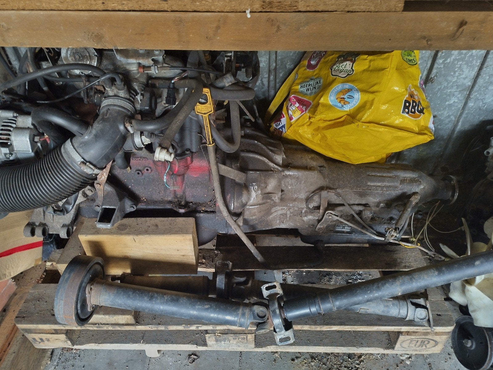 B230f Volvo uit 740, Ophalen, Volvo