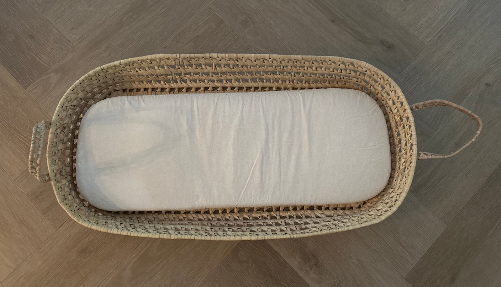 Mooie Mozesmand met matrasje, Kinderen en Baby's, Ophalen, Zo goed als nieuw, Wieg