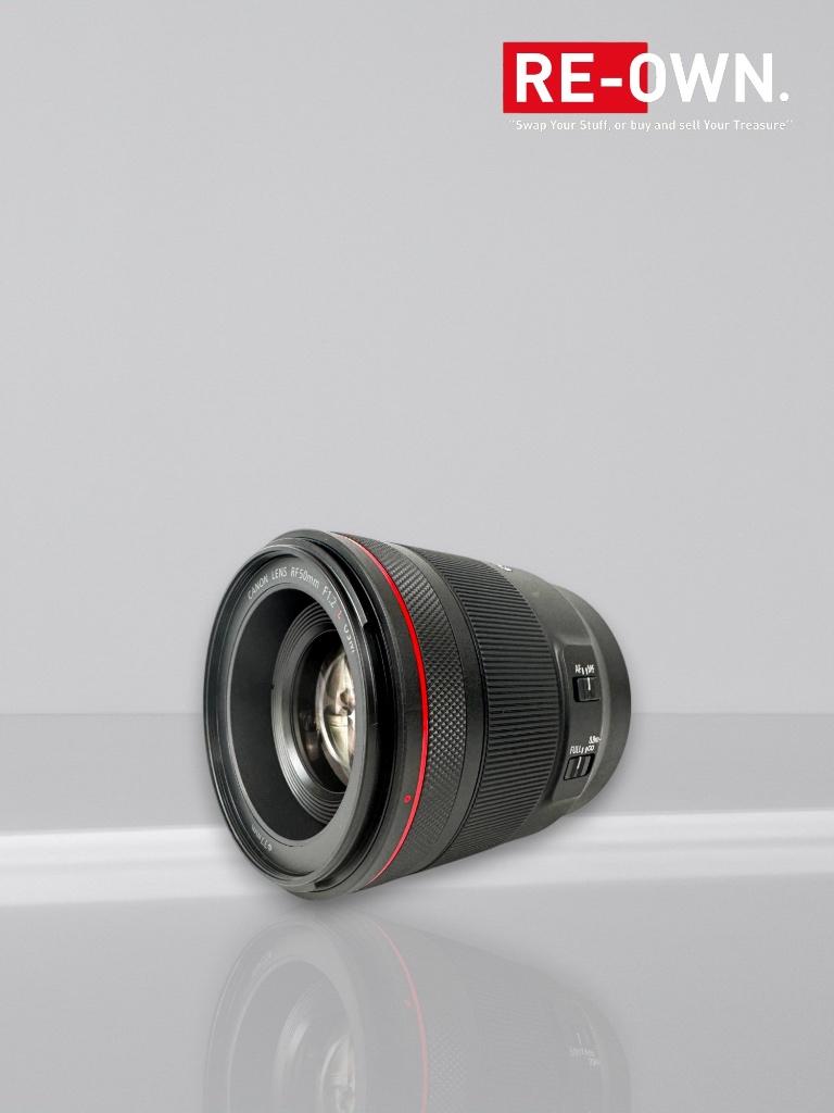 Canon RF 50 mm f/1.2 L USM (topstaat+aankoopbon+garantie), Audio, Tv en Foto, Fotografie | Lenzen en Objectieven, Canon, ., Ophalen of Verzenden