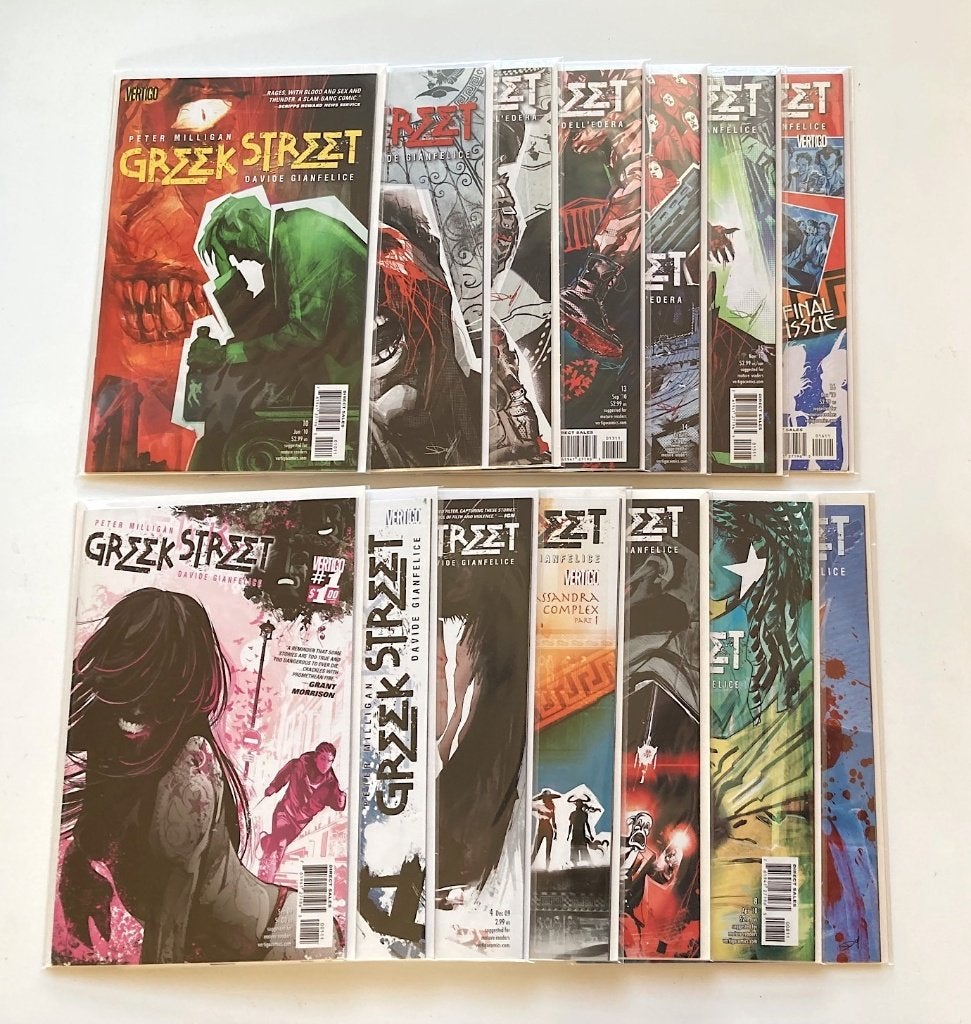 Greek Street #1-16 (DC Vertigo Comics 2009) mist #2, 5, Ophalen, Amerika, Nieuw, Peter Milligan