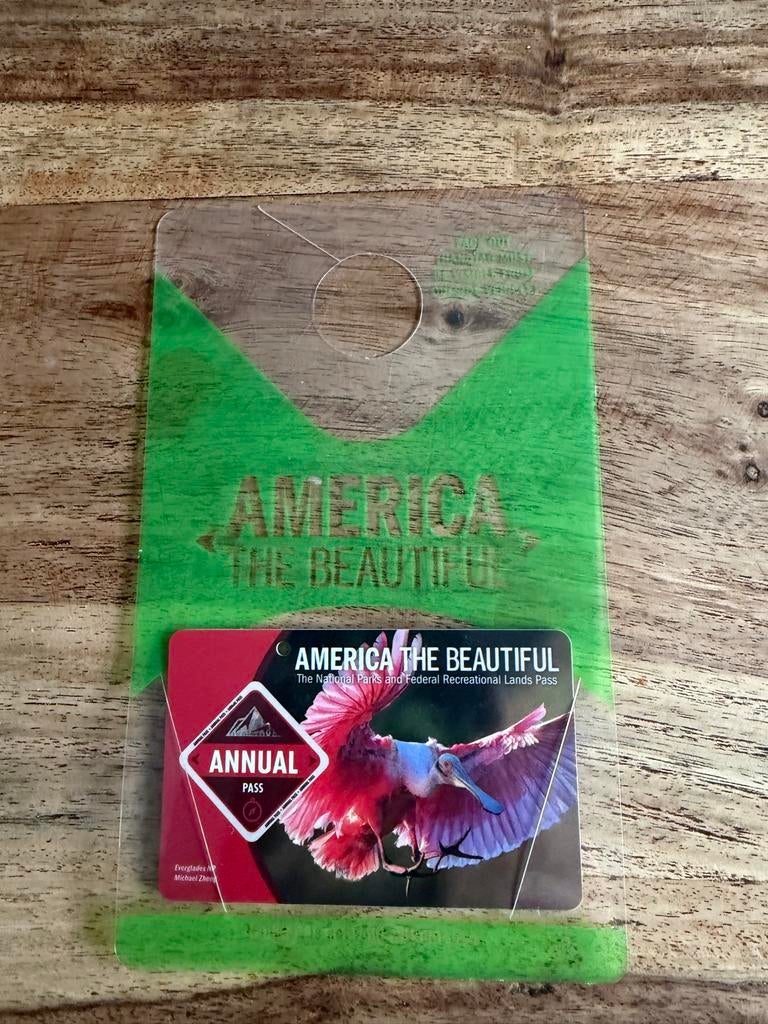 America the beautiful pass december 2026 nationaleparken USA, Tickets en Kaartjes, Drie personen of meer