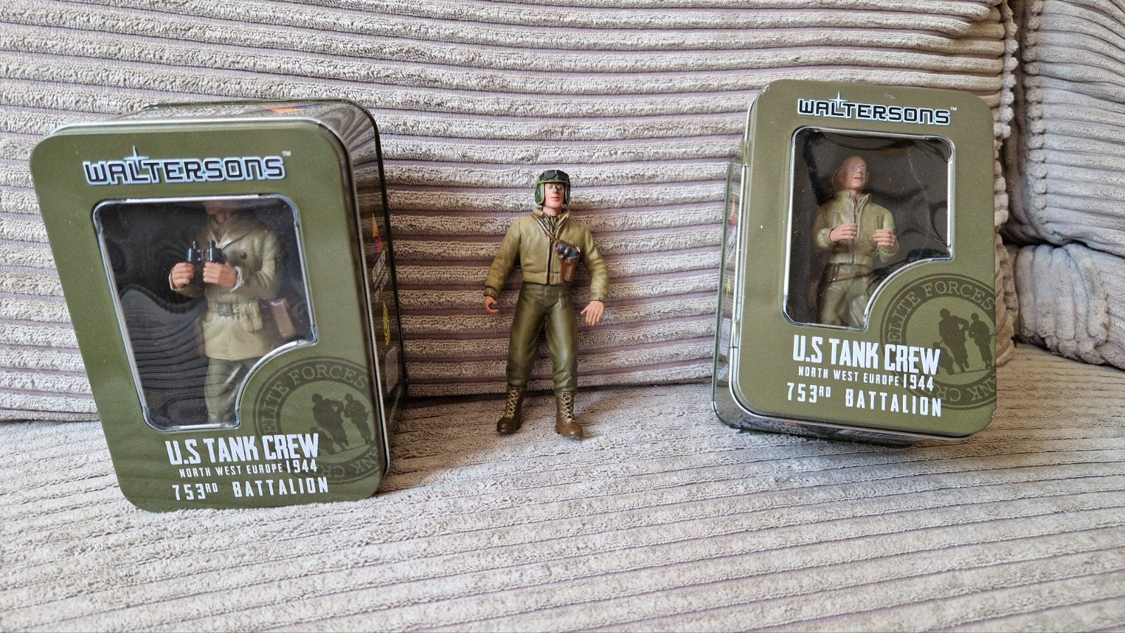 Waltersons U.S. Tank Crew 753rd Battalion figuren, Ophalen of Verzenden, Nieuw
