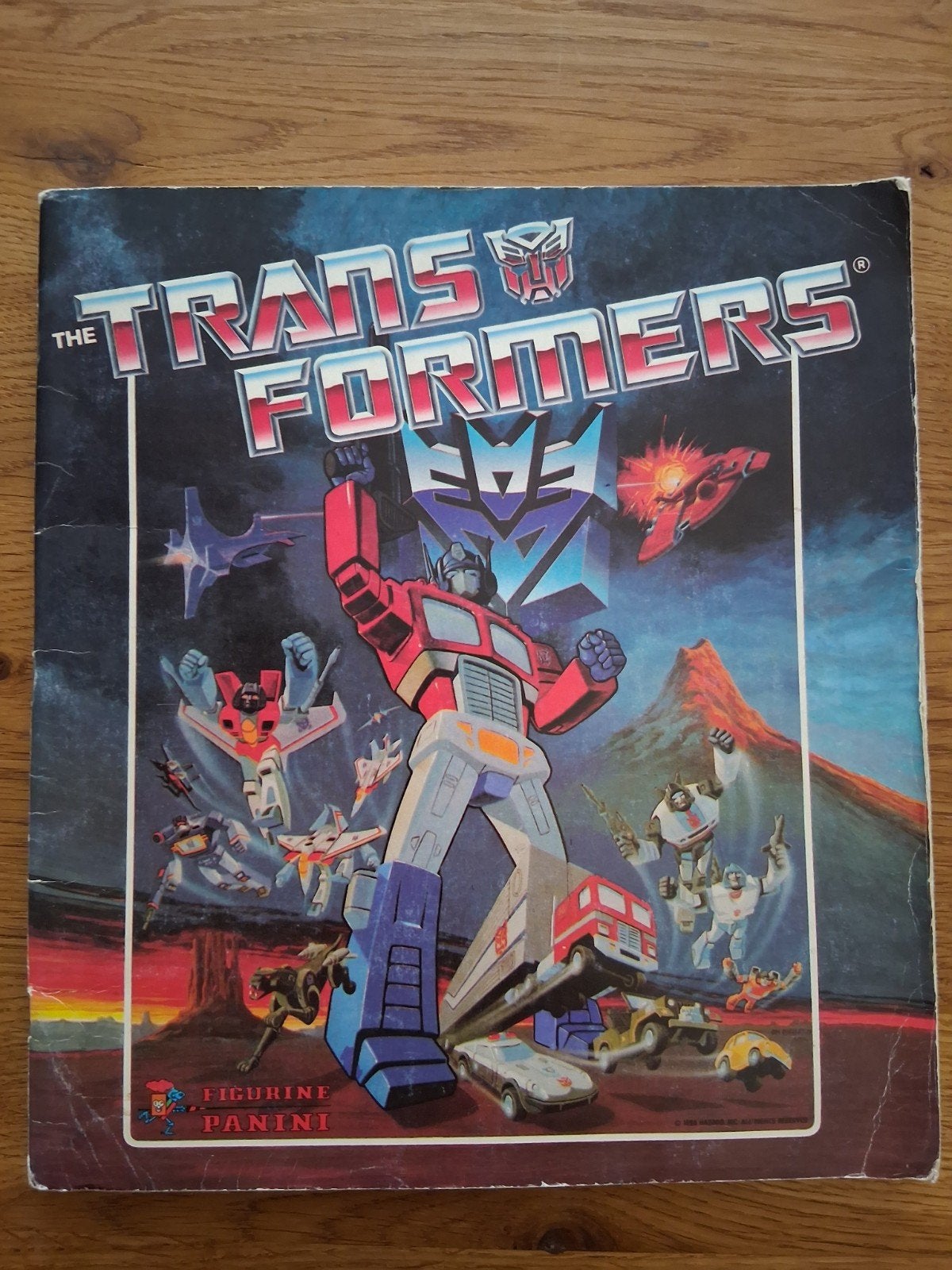 Panini Transformers Stickerboek (compleet), Ophalen, Gebruikt