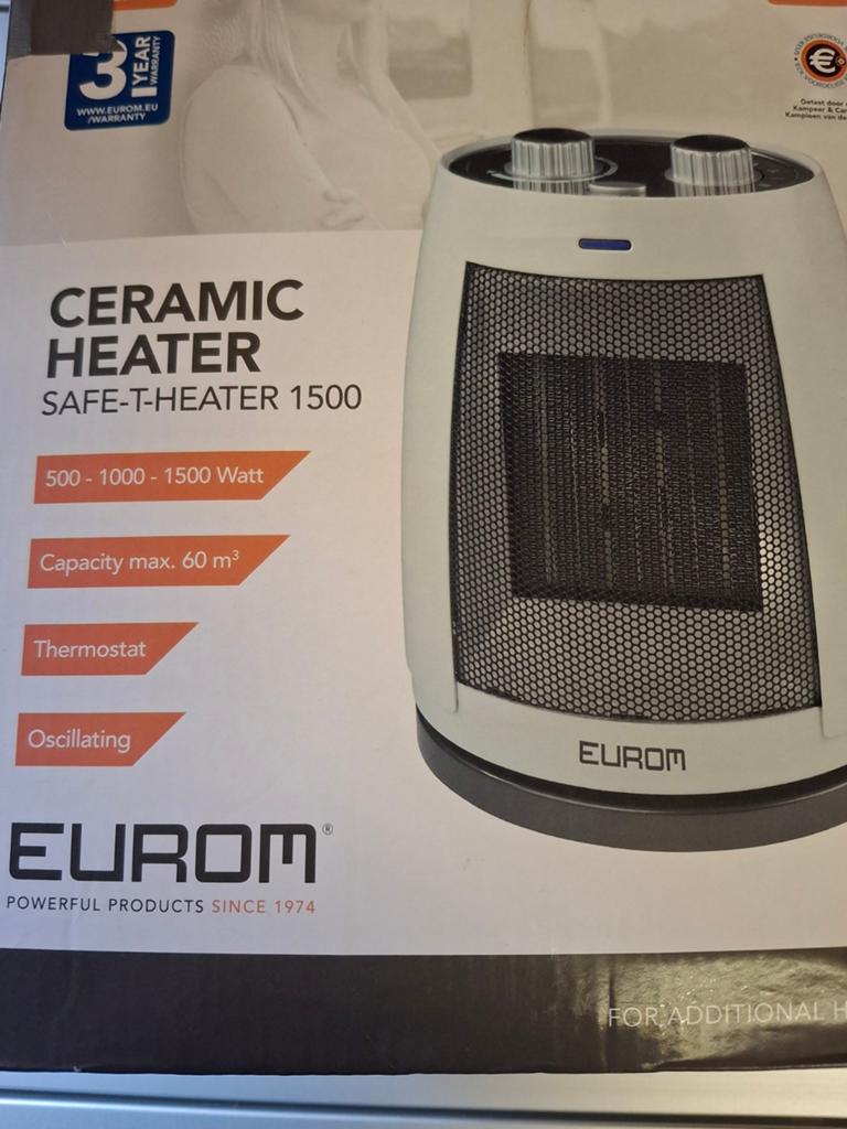 Kachel voor camping, Ophalen