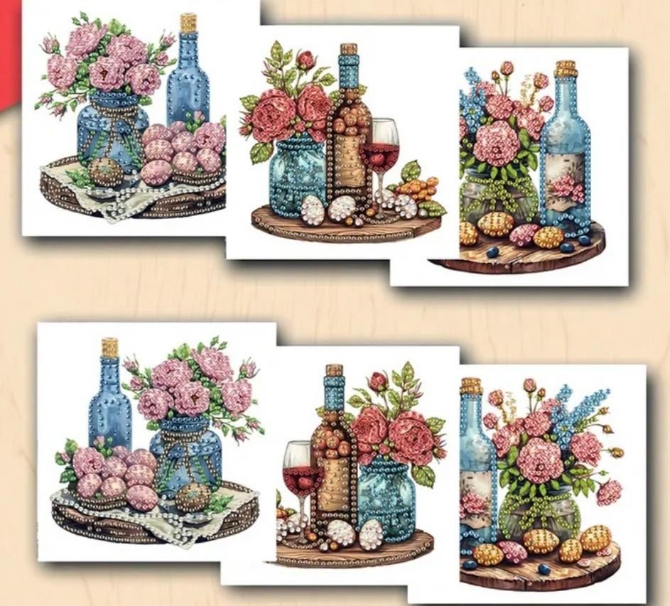 Diamond painting kaarten, Ophalen of Verzenden, Nieuw, Overige thema's