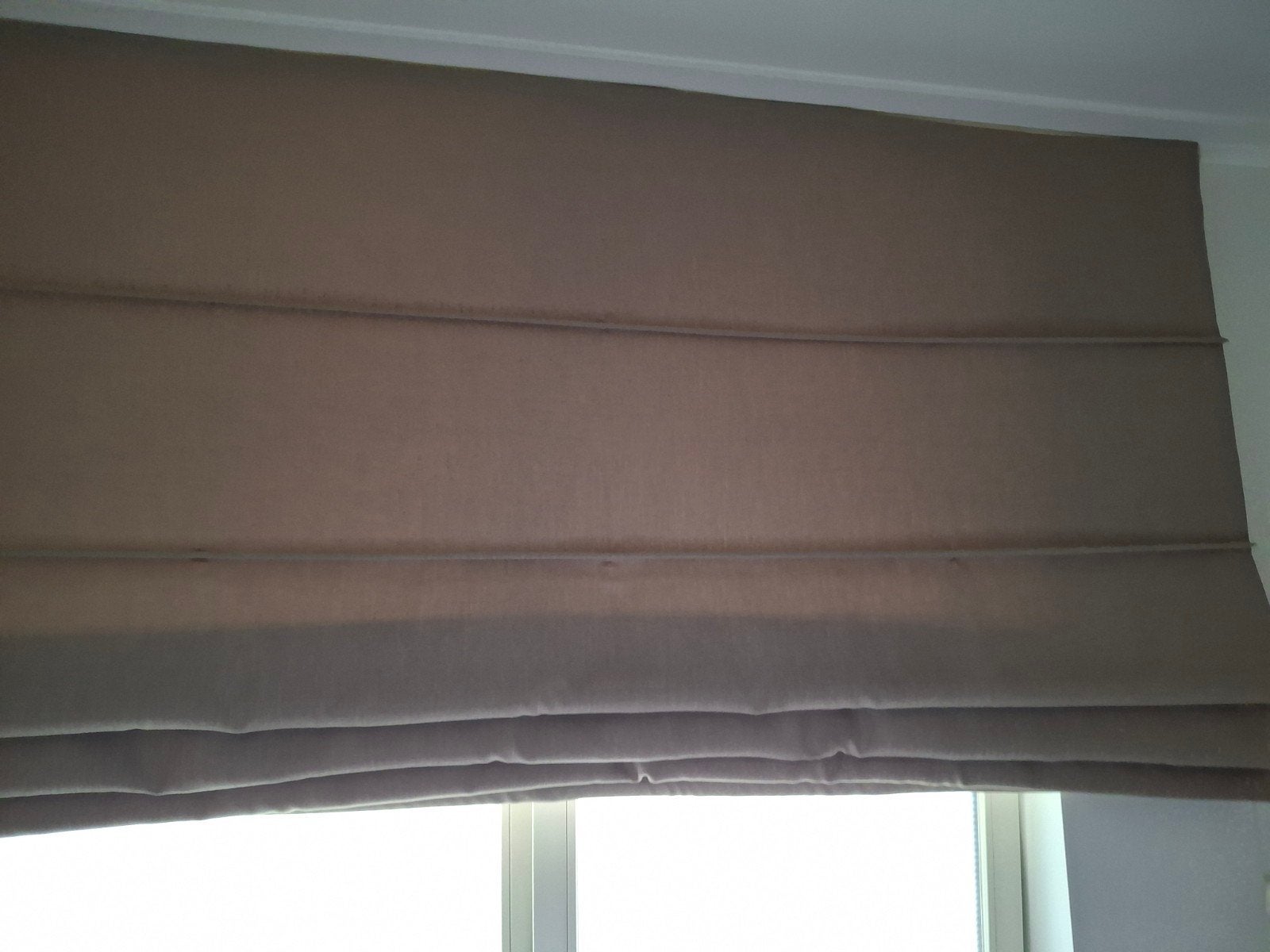 Vouwgordijn met sprei, Ophalen of Verzenden