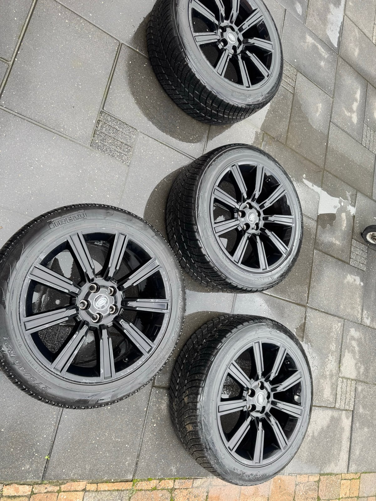 Range Rover Velgen met Winterbanden - 21 inch, Auto-onderdelen, Ophalen, Gebruikt, 275 mm, Banden en Velgen