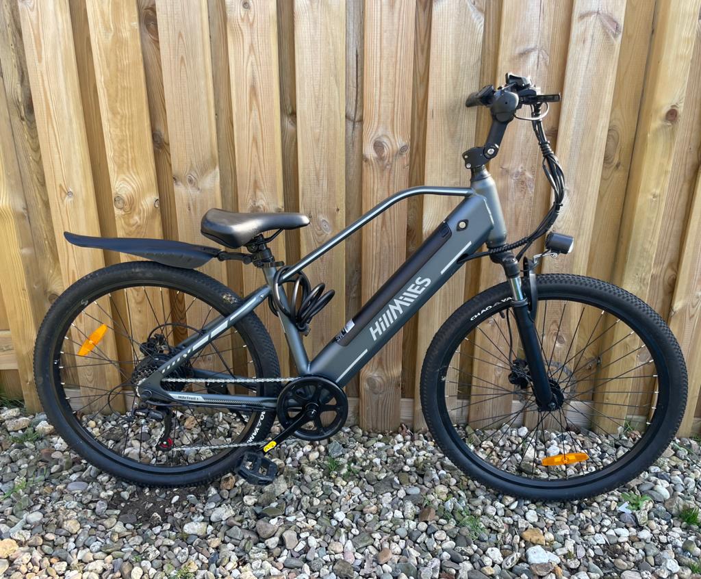 HillMiles MileTrail 1 elektrische fiets Mountainbike 26 Inch, Fietsen en Brommers, Elektrische fietsen, Zo goed als nieuw, 47 tot 51 cm