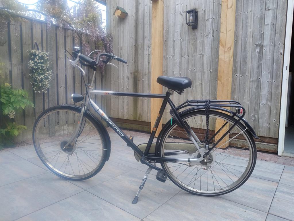 Herenfiets 57/28, Fietsen en Brommers, 57 tot 61 cm, Ophalen, Gebruikt, Overige merken