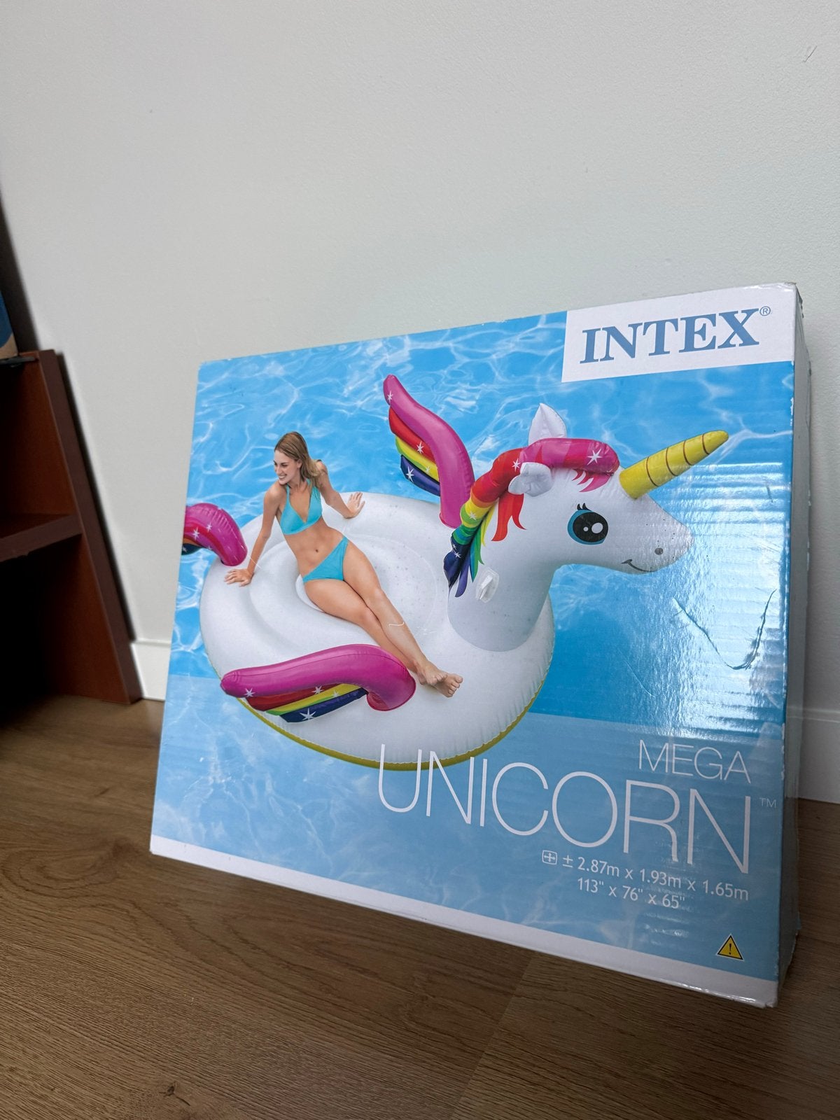 Nieuwe Intex Mega Unicorn opblaasbare zwemband, Ophalen, Nieuw