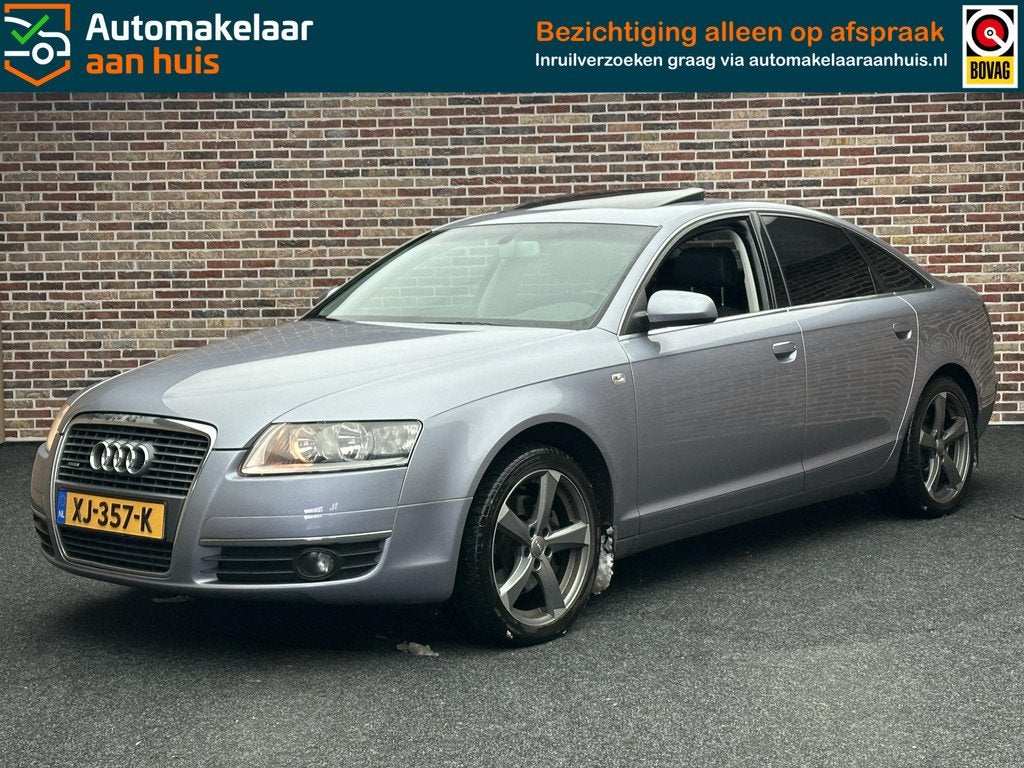 Audi A6 Limousine 3.2 FSI quattro Open Dak Navi Stoelvrwm Le, Auto's, Audi, Bedrijf, Te koop, A6, 4x4, ABS, Airbags, Airconditioning