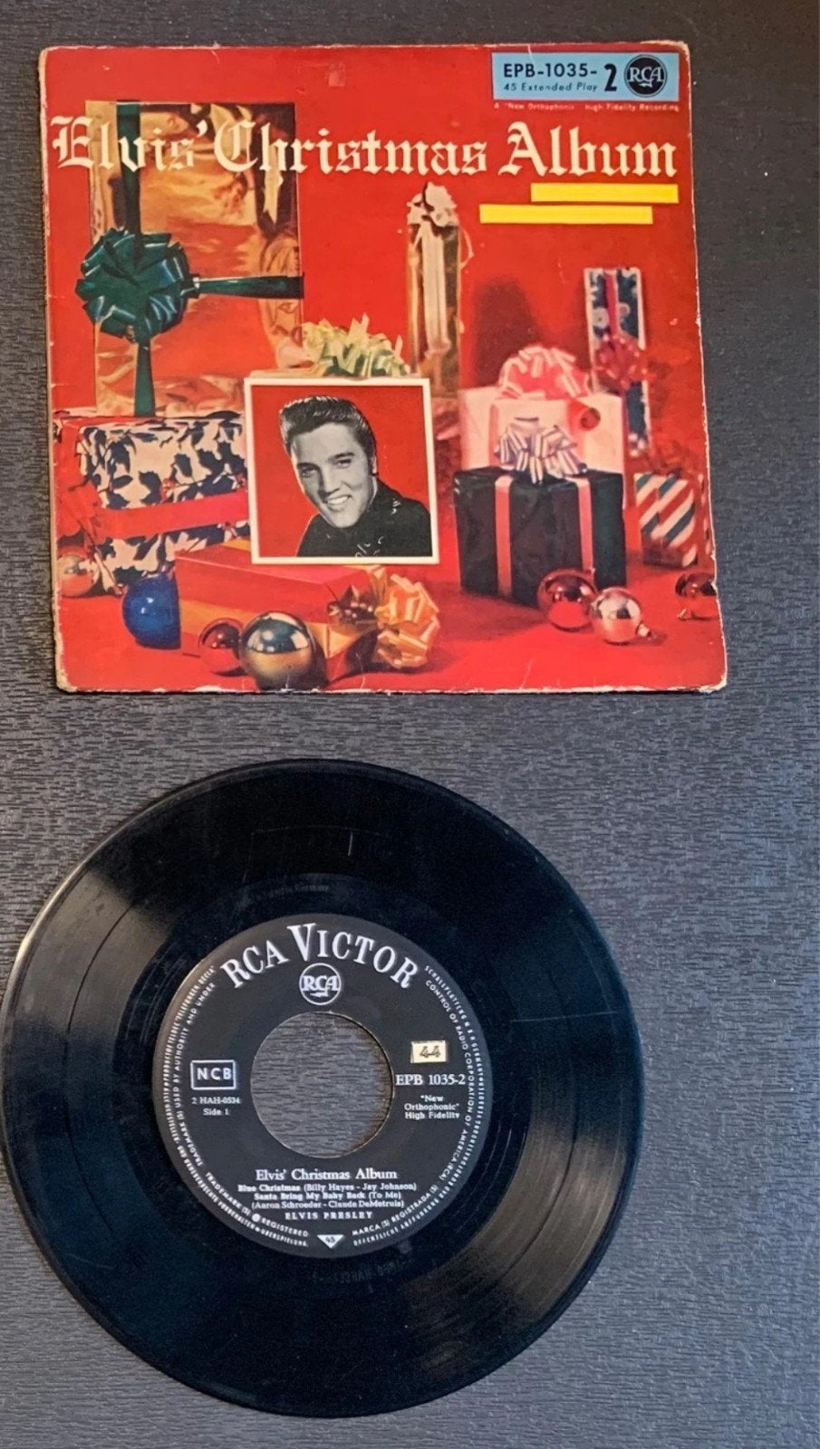 Elvis Presley - Elvis Christmas Album EPB - 1035 - 2, Cd's en Dvd's, Ophalen of Verzenden, Zo goed als nieuw, Pop
