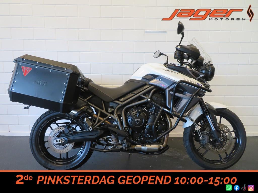 Triumph TIGER 800 XR ABS ALLROAD KOFFERS! (bj 2016), Bedrijf, 800 cc, Toermotor