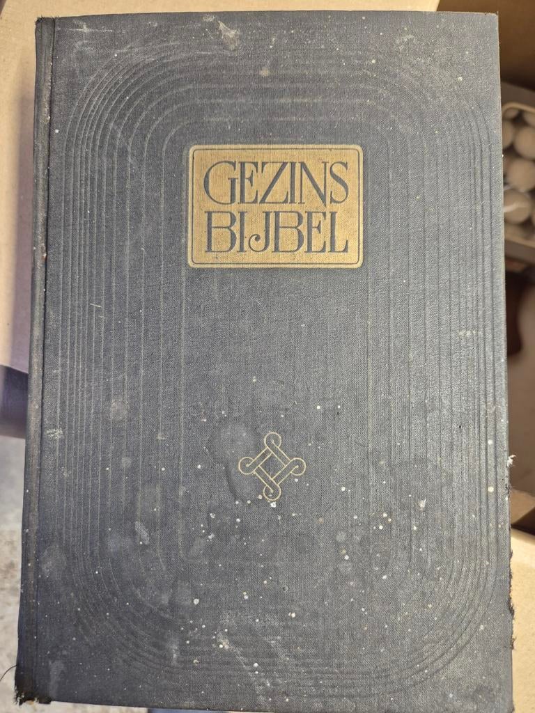 Antieke Gezinsbijbel - Bavink & De Groot, Antiek en Kunst, Antiek | Boeken en Bijbels, Ophalen of Verzenden