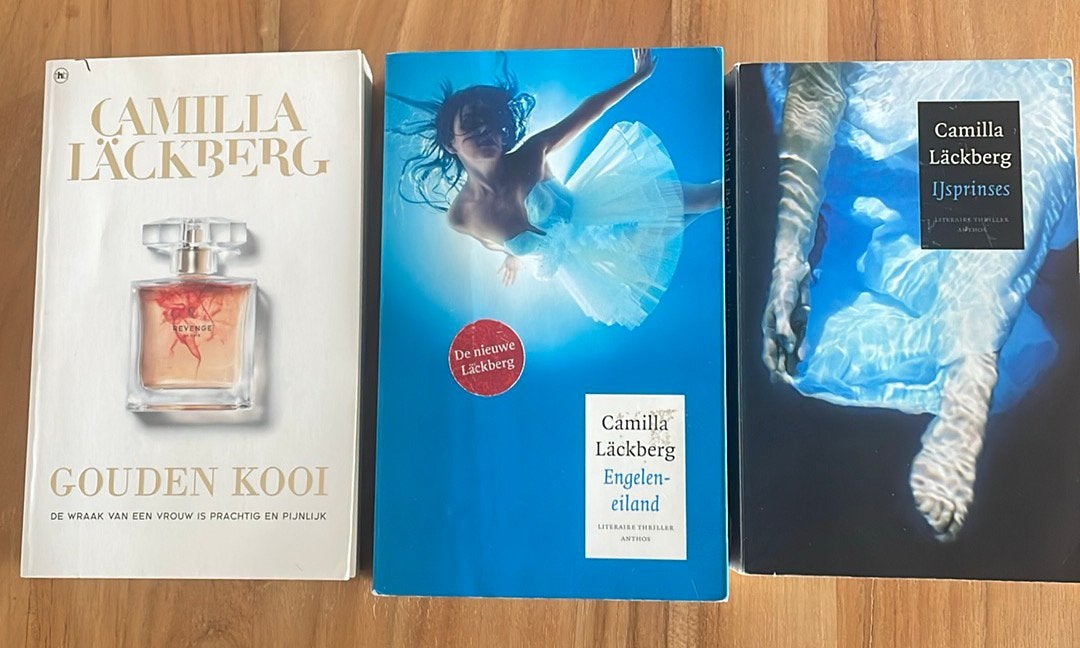 Camilla Läckberg - 3 thrillers, Verzenden, Gelezen, Nederland