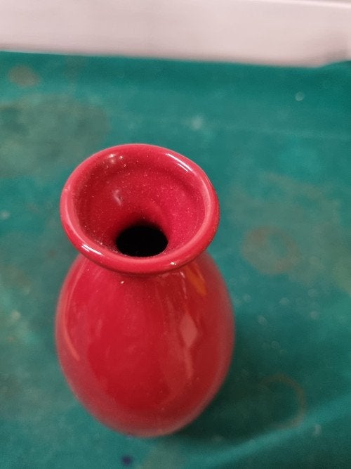 vaas rood aardewerk, Antiek en Kunst, Ophalen of Verzenden