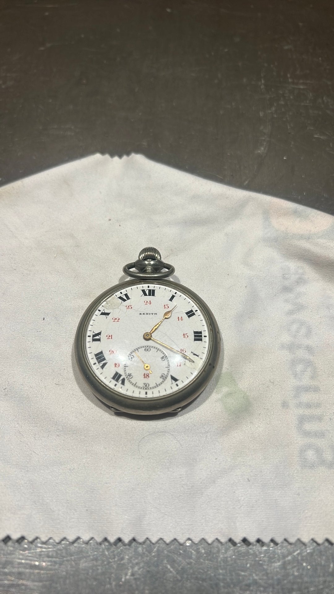 Antiek Zenith Zakhorloge (ca.1904)Origineel & Perfect Lopend, Sieraden, Tassen en Uiterlijk, Horloges | Antiek, Overige merken