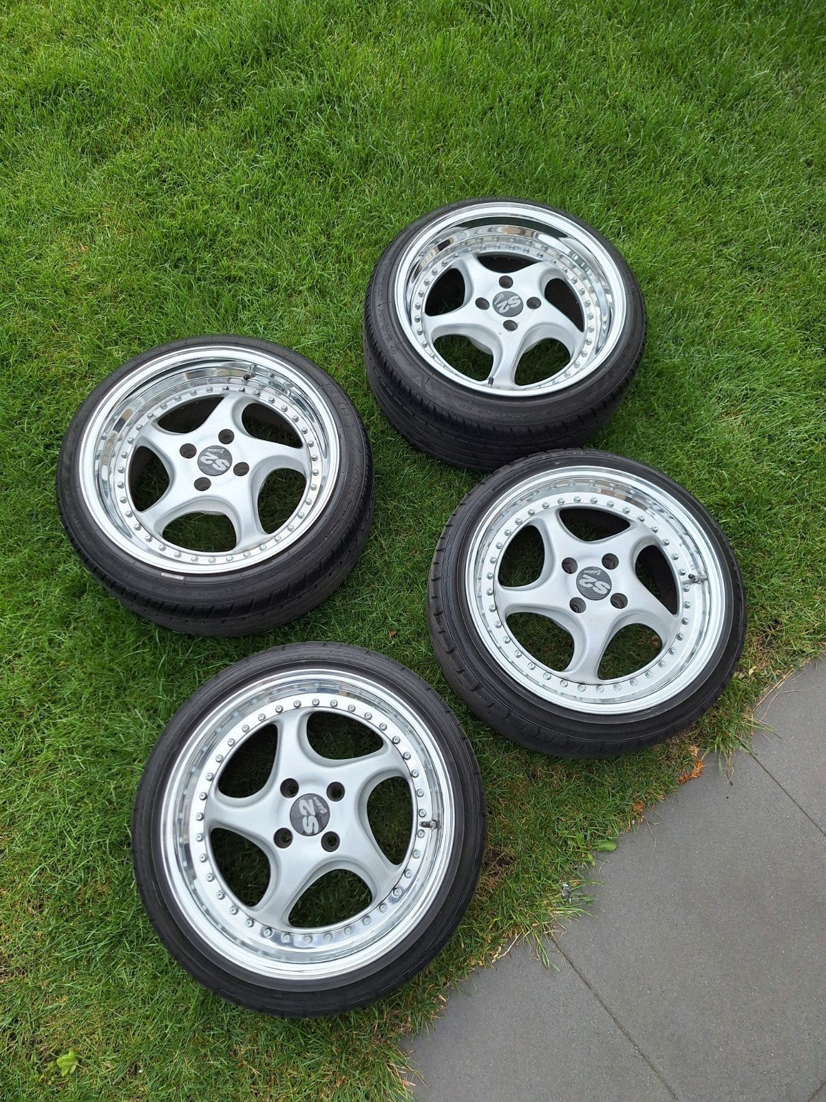 Artec S2 Edition 2 delige set 8/9j 16inch 4x100, Ophalen, Gebruikt, 16 inch, Band(en)