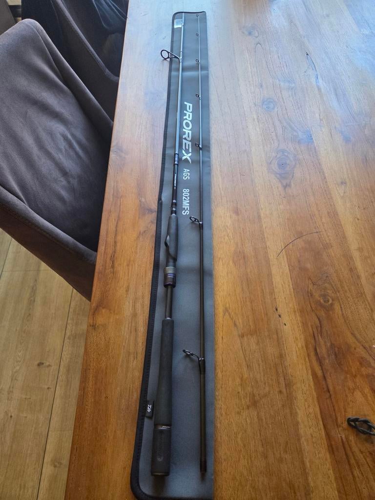 Daiwa Prorex AGS 2,40m lang 14 tot 42 gram, Ophalen of Verzenden, Zo goed als nieuw, Werphengel