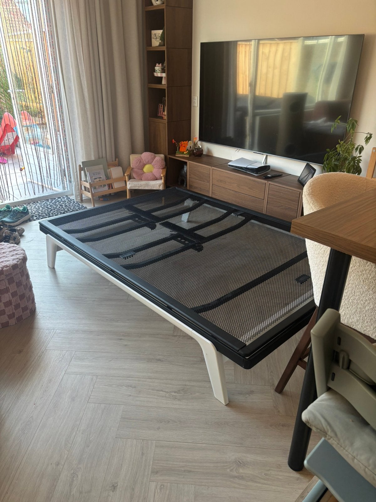 Auping bed 140x200 met matras- Zo goed als nieuw, Tweepersoons, Zo goed als nieuw, 200 cm, 140 cm