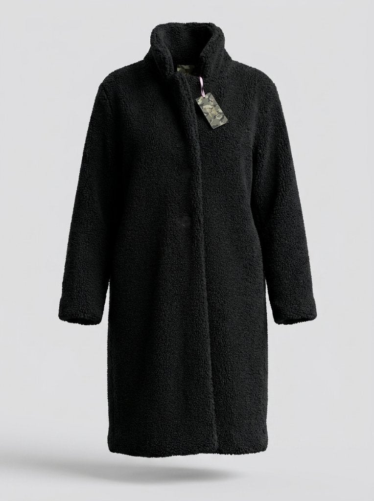 JS Millenium | Dames Wintermantel jas | Maat M, Kleding | Dames, Maat 38/40 (M), Zwart, Nieuw, Ophalen of Verzenden