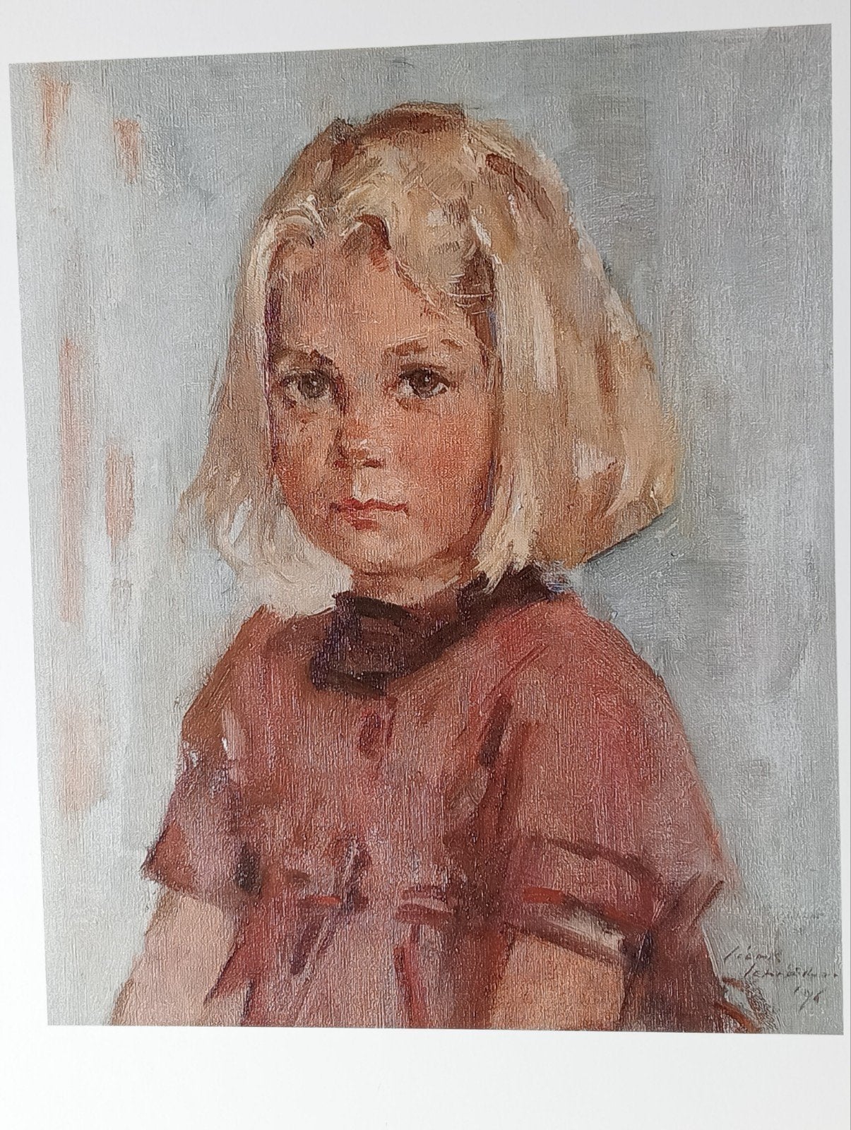 Sierk Schröder offset prent Titia de Waard, Ophalen of Verzenden