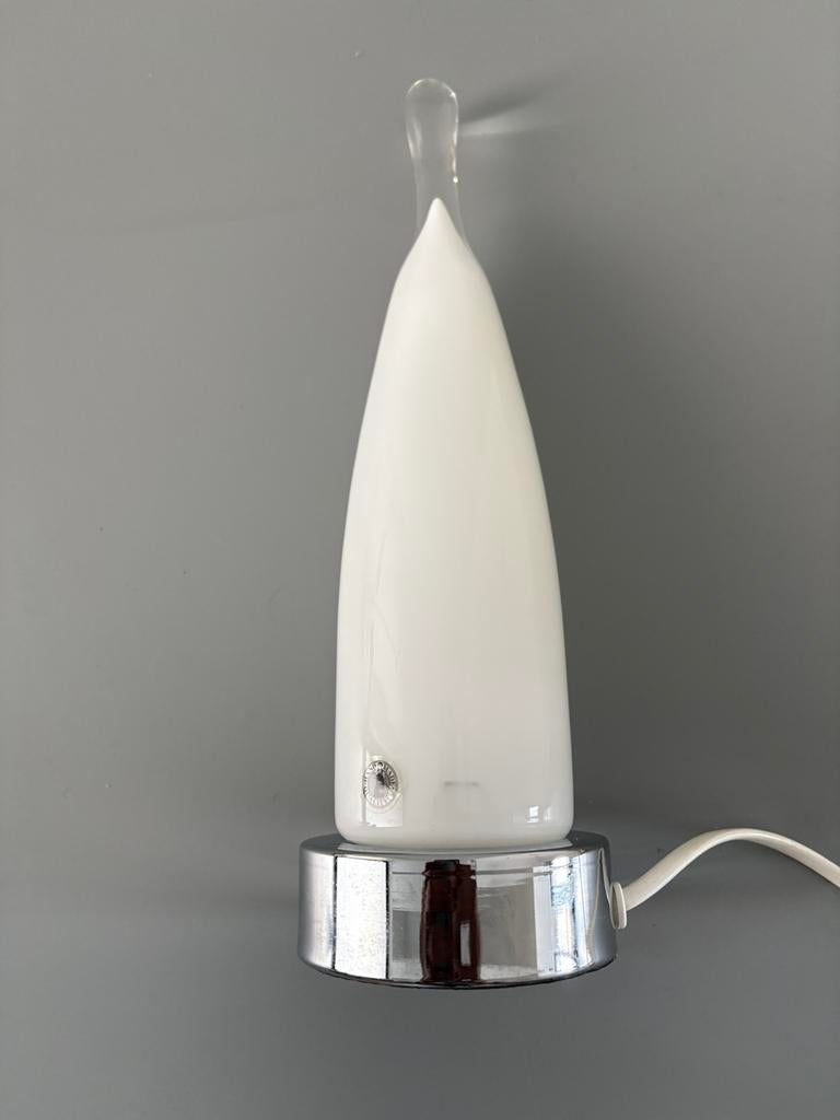 Vintage IKEA tafellampje, Ophalen of Verzenden, Gebruikt, Glas, Minder dan 50 cm