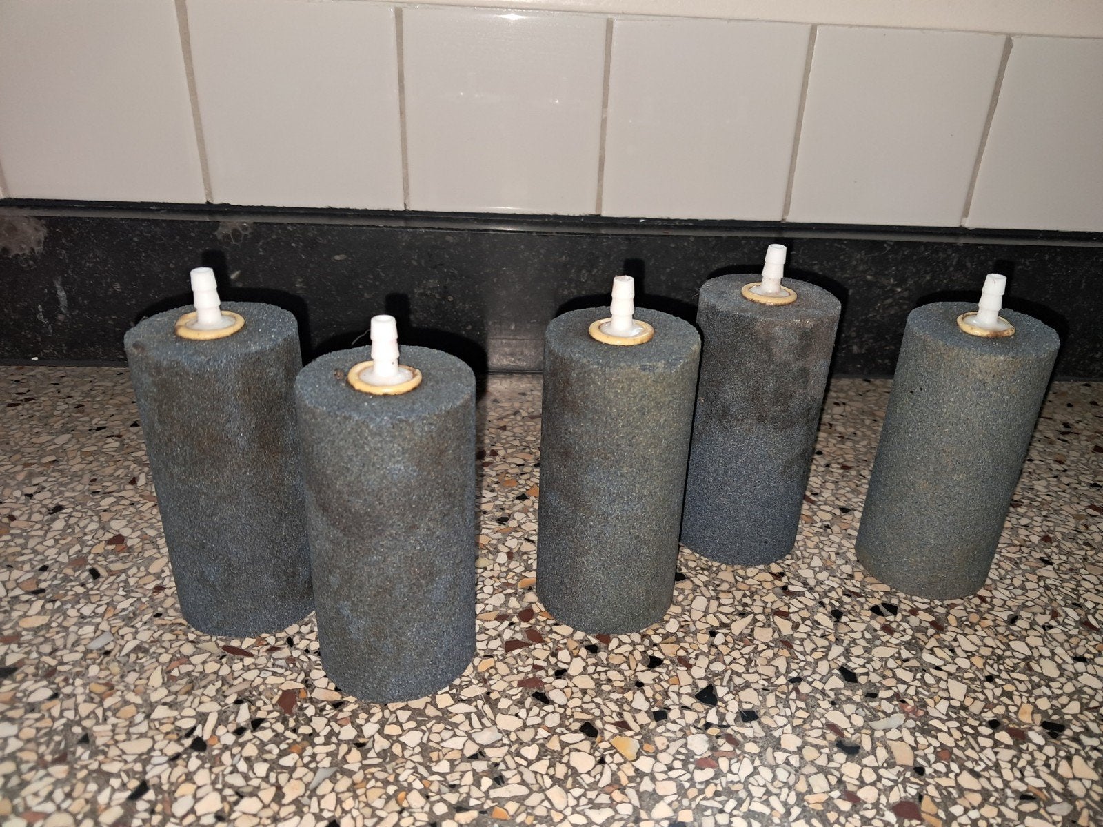 5 grote bruisstenen voor de vijver, Ophalen of Verzenden, Zo goed als nieuw