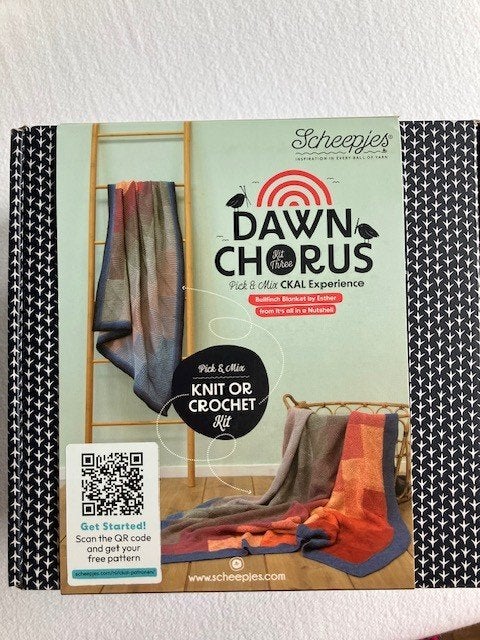 Scheepjes Megawhirl CKAL Bullfinch Blanket kit, haken/breien, Ophalen of Verzenden, Nieuw, Breien of Haken, Wol of Garen