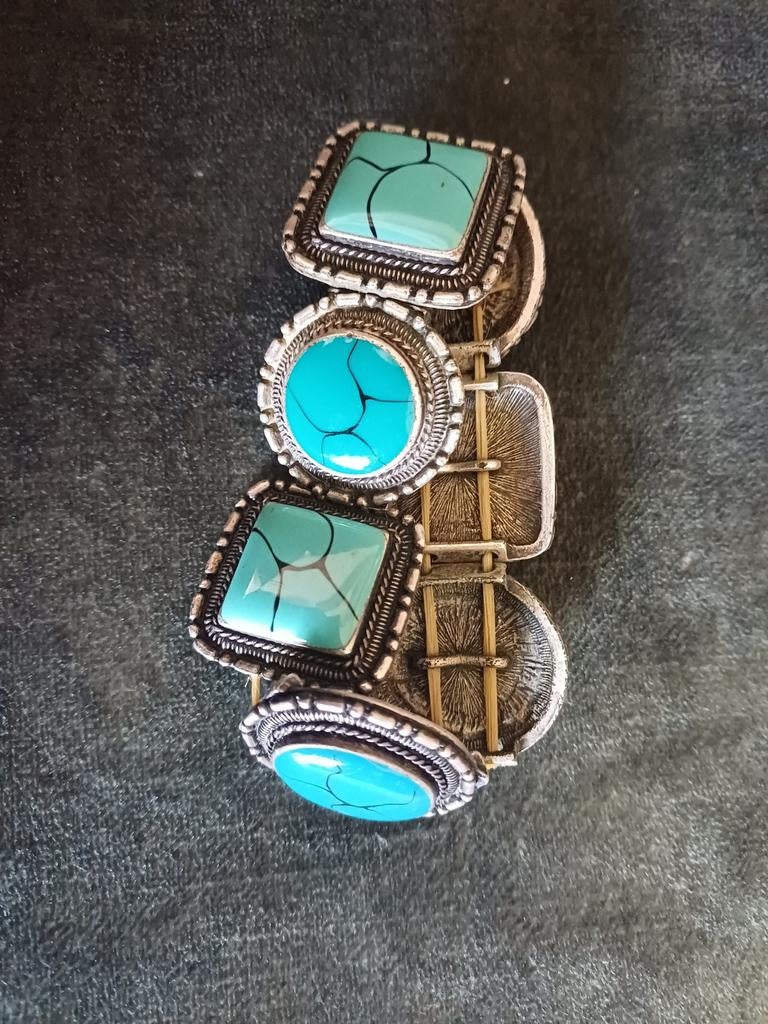 Diverse oude sieraden 24 items, Ophalen of Verzenden, Gebruikt, Overige kleuren, Overige materialen