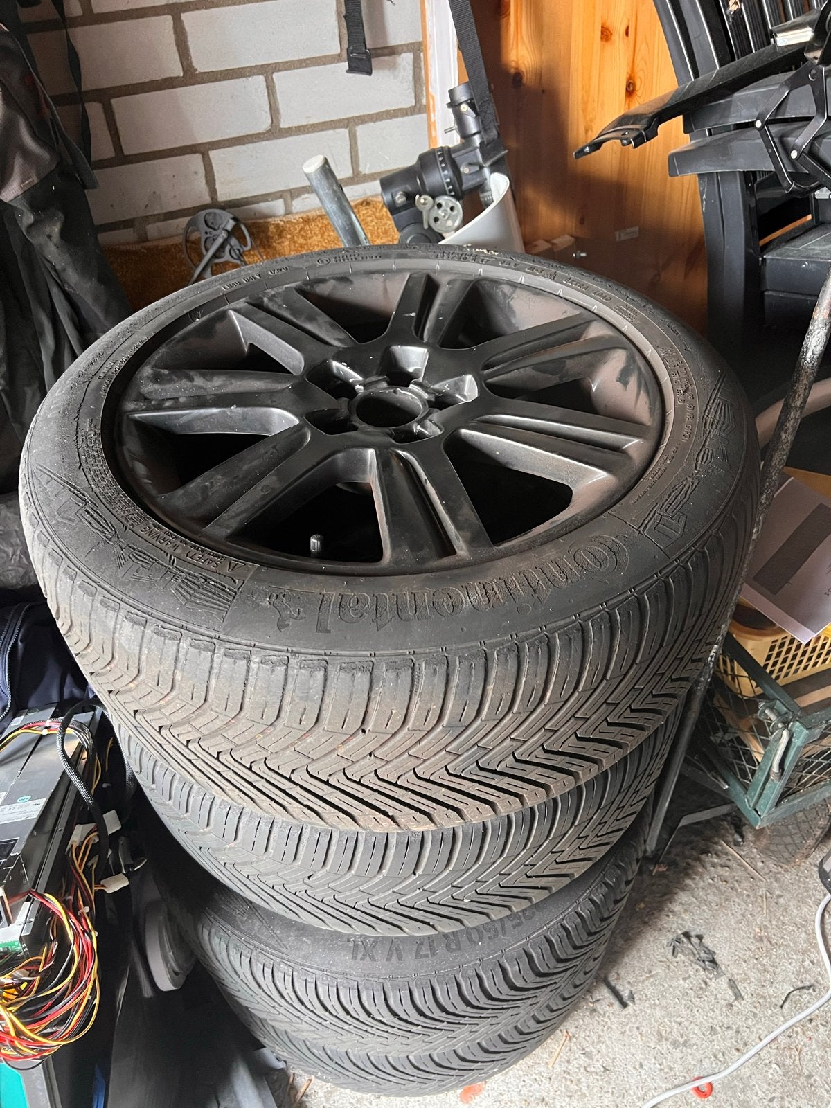 Originele 17 inch Audi velgen 5x112 (banden te vervangen), Ophalen, Gebruikt, Velg(en), 17 inch