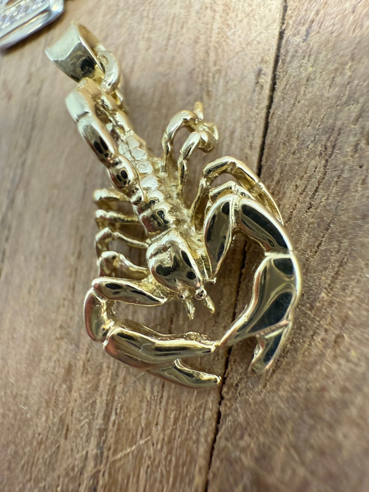 Prachtige 14 karaats gouden schorpioen hanger | ITALY, Ophalen of Verzenden, Nieuw, Goud