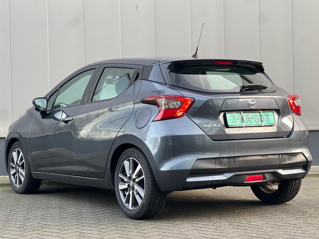 Nissan Micra 1.0L Visia+ Sport Airco - apple - cruise, Auto's, Elektrische ramen, Gebruikt, Euro 6, Handgeschakeld