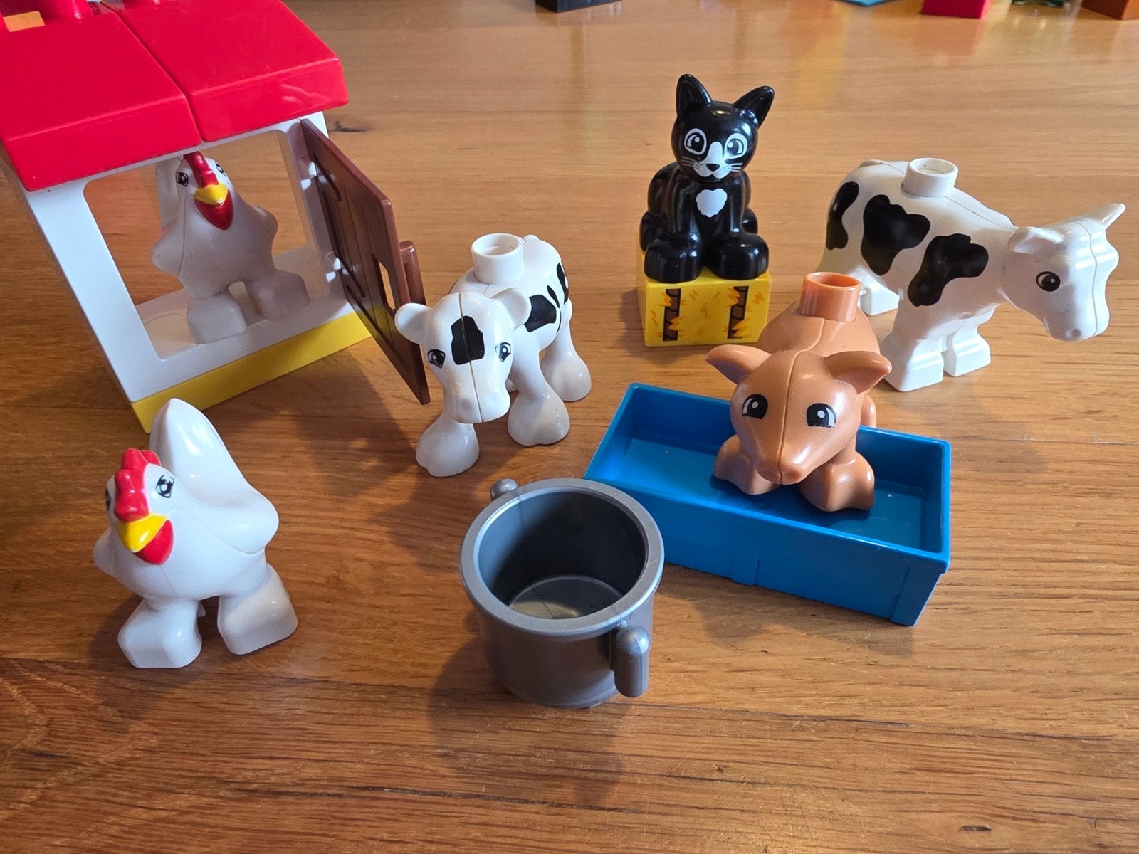 Duplo set: Dieren en kippenhok, Kinderen en Baby's, Inclusief minifiguren, Gebruikt, Ophalen of Verzenden, Duplo
